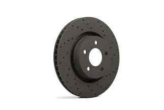 Hawk Talon Rear Cross Drilled And Slotted Brake Rotors For Mercedes - HTC4737